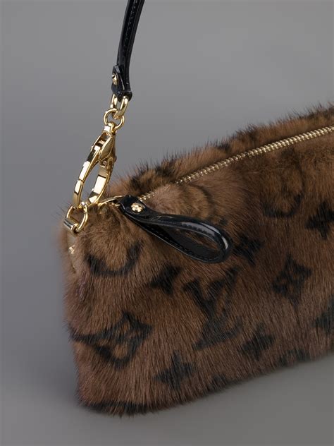 louis vuitton mink fur bag|louis vuitton waist bag.